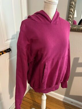 Yeezy Magenta Pullover Hoodie